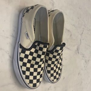 Vans size 7.5 slip on